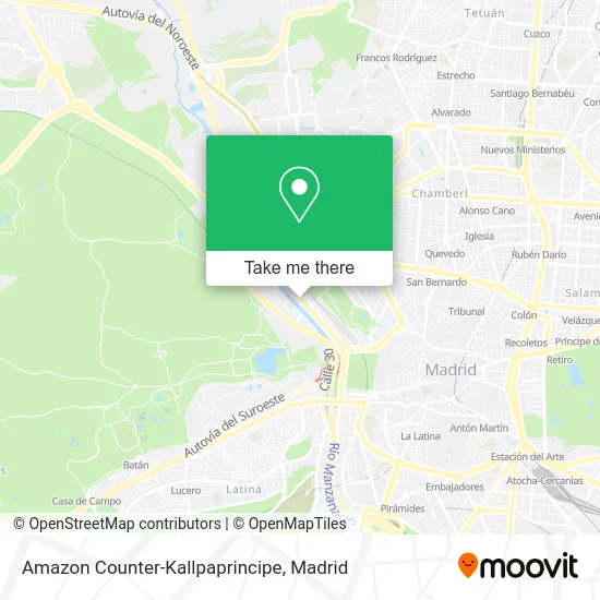 Amazon Counter-Kallpaprincipe map