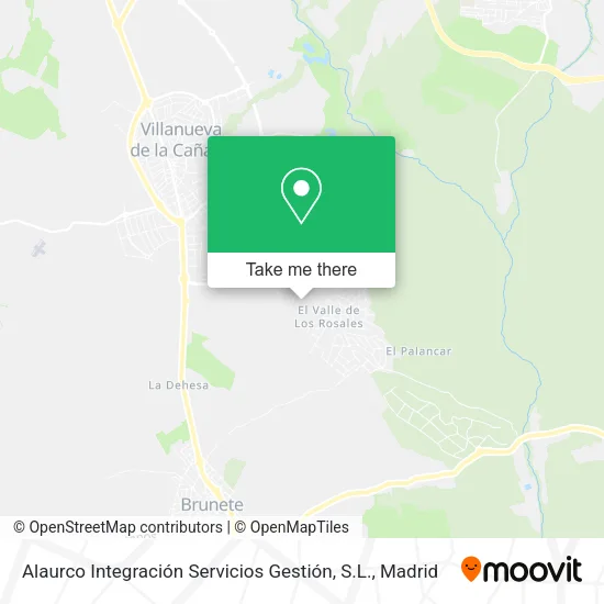mapa Alaurco Integración Servicios Gestión, S.L.