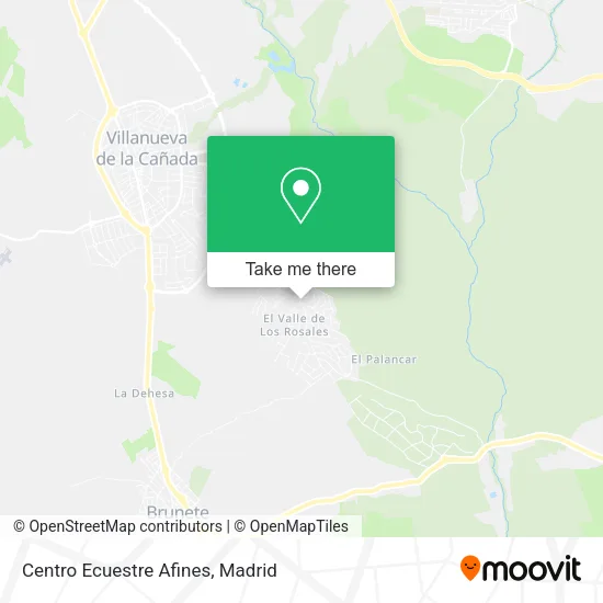 Centro Ecuestre Afines map