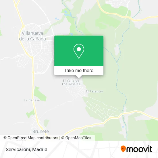 Servicaroni map