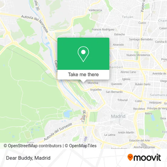 Dear Buddy map