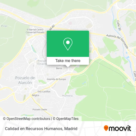 Calidad en Recursos Humanos map