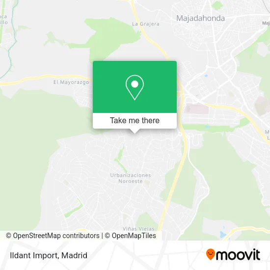 mapa Ildant Import