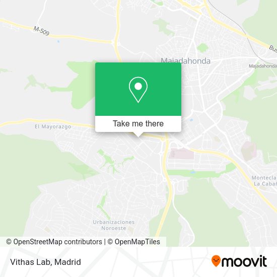 Vithas Lab map