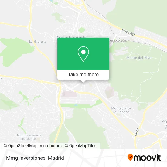 Mmg Inversiones map