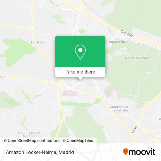 Amazon Locker-Naima map