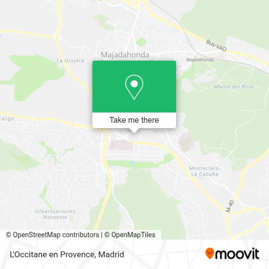 Loccitane en Provence map