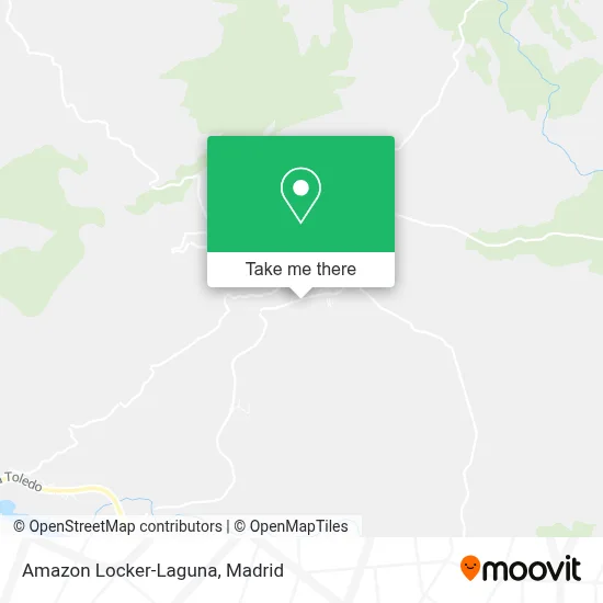 Amazon Locker-Laguna map
