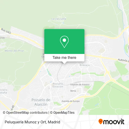 Peluquería Munoz y Ort map