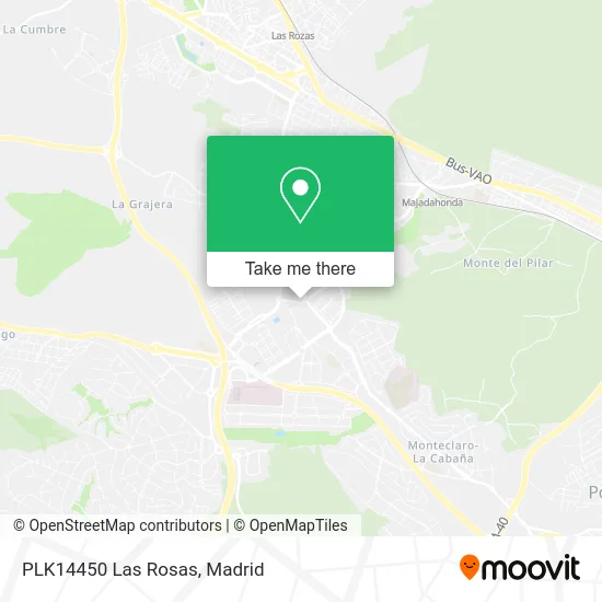 mapa PLK14450 Las Rosas