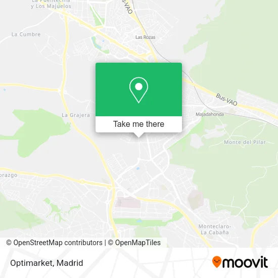 mapa Optimarket