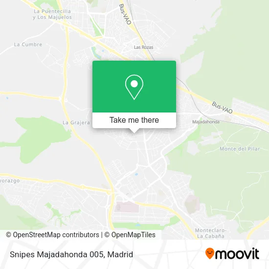 mapa Snipes Majadahonda 005