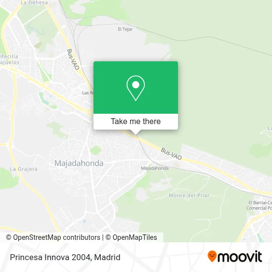 Princesa Innova 2004 map