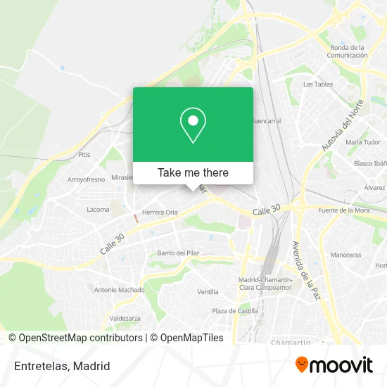 Entretelas map