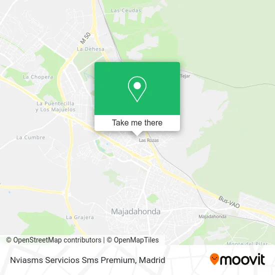 Nviasms Servicios Sms Premium map