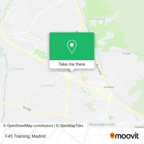 F45 Training map