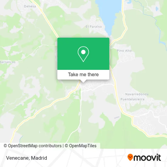 Venecane map