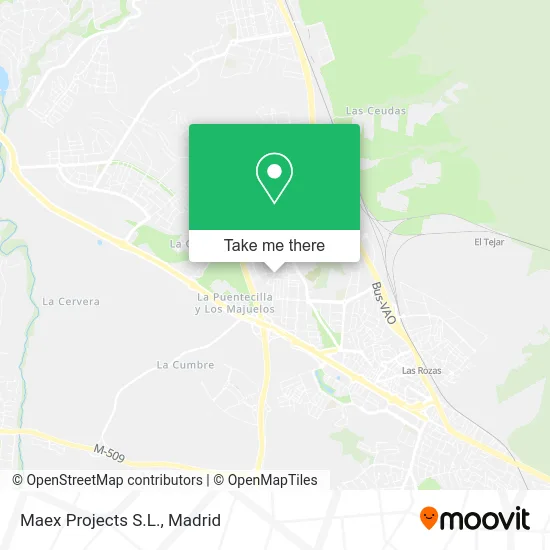 Maex Projects S.L. map