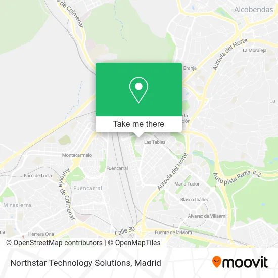 Northstar Technology Solutions map