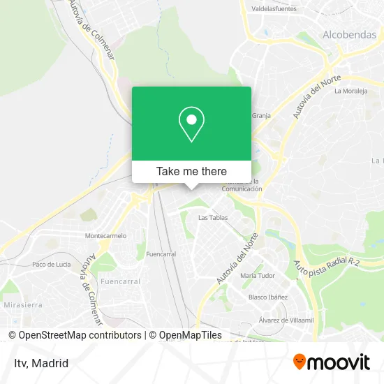 Itv map