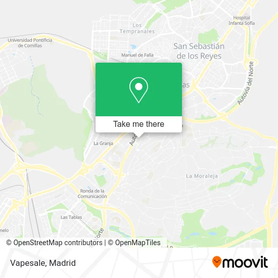 Vapesale map
