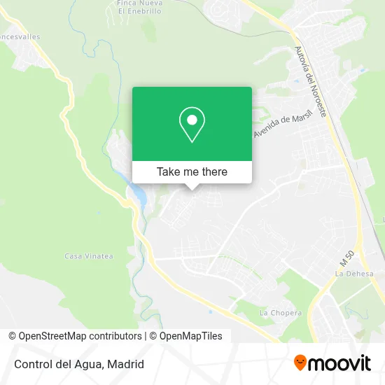 Control del Agua map