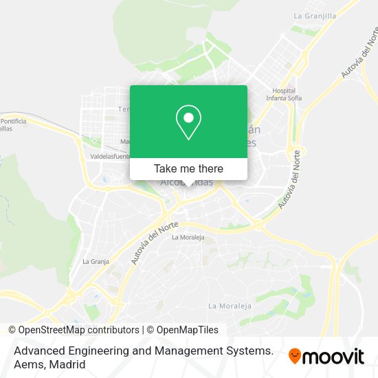 Advanced Engineering and Management Systems. Aems map