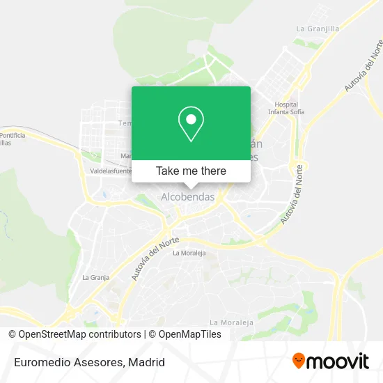 Euromedio Asesores map