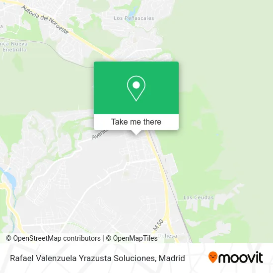 Rafael Valenzuela Yrazusta Soluciones map