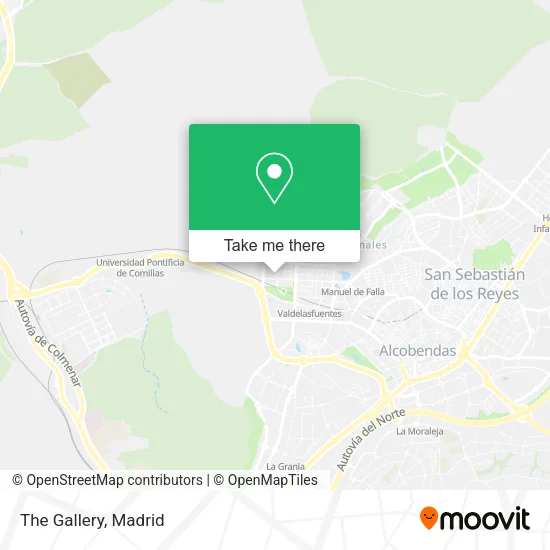 The Gallery map