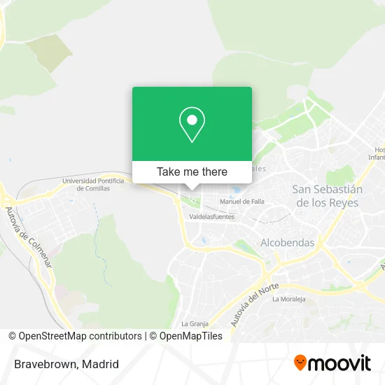 Bravebrown map