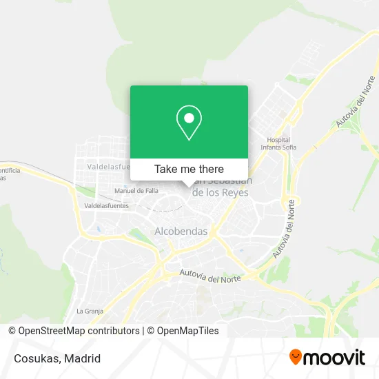 Cosukas map