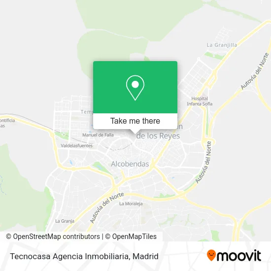 Tecnocasa Agencia Inmobiliaria map