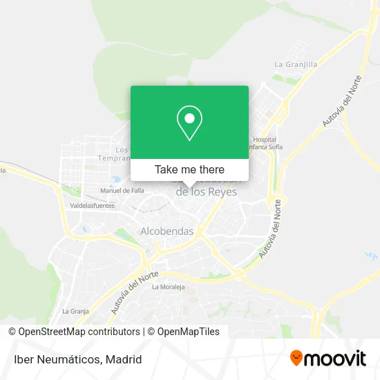 mapa Iber Neumáticos