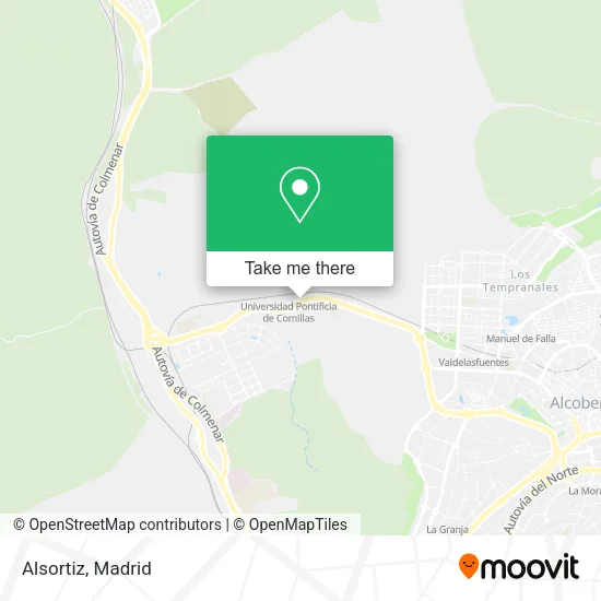 Alsortiz map