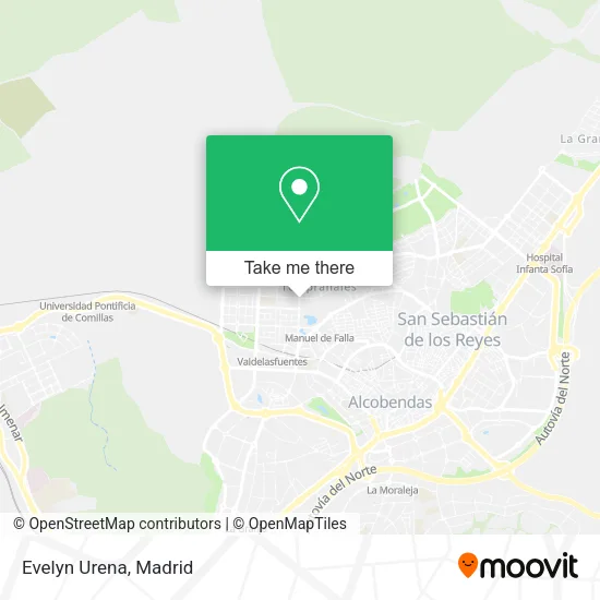 Evelyn Urena map