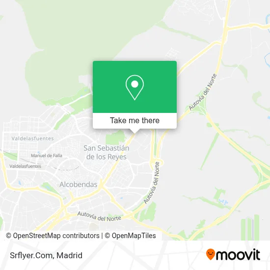Srflyer.Com map