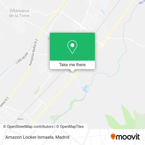 Amazon Locker-Ismaela map