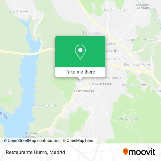 Restaurante Humo map