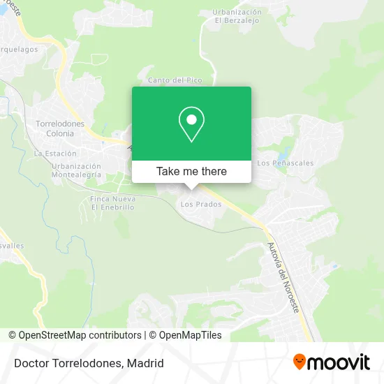 Doctor Torrelodones map