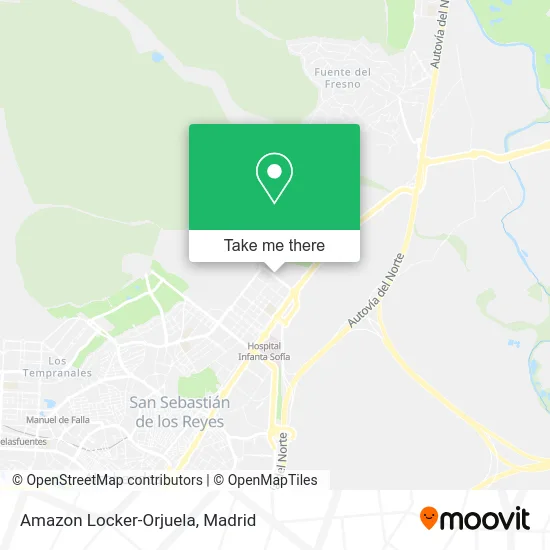 Amazon Locker-Orjuela map