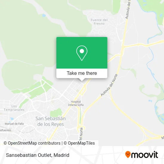 Sansebastian Outlet map