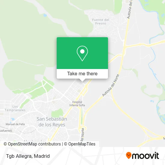 Tgb Allegra map