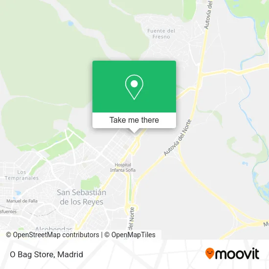 O Bag Store map