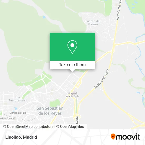 Llaollao map