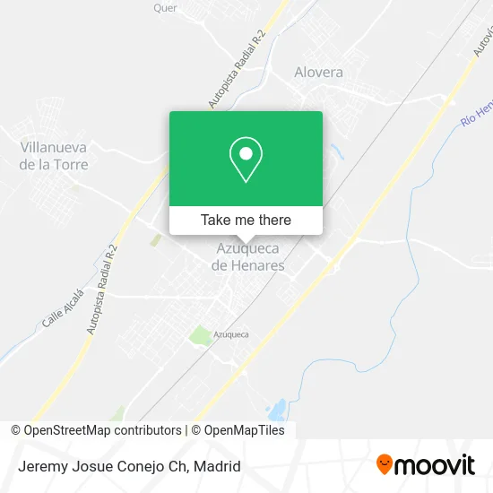 Jeremy Josue Conejo Ch map