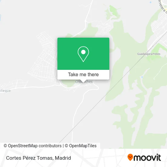 Cortes Pérez Tomas map