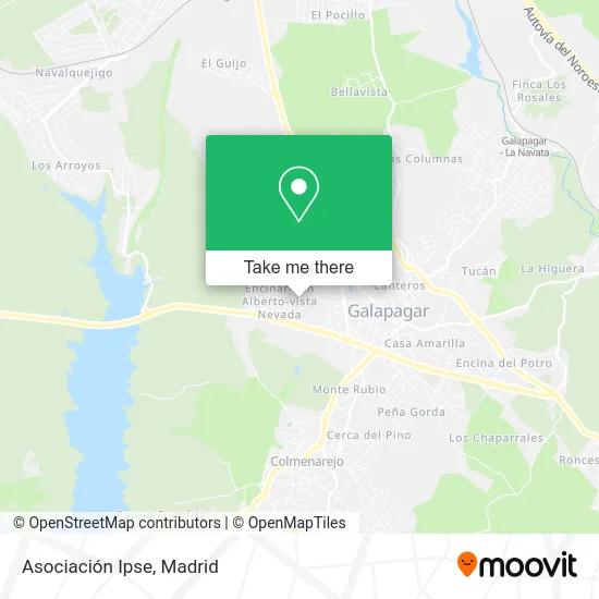 Asociación Ipse map