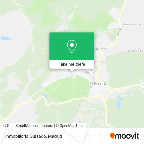 mapa Inmobiliaria Guisado