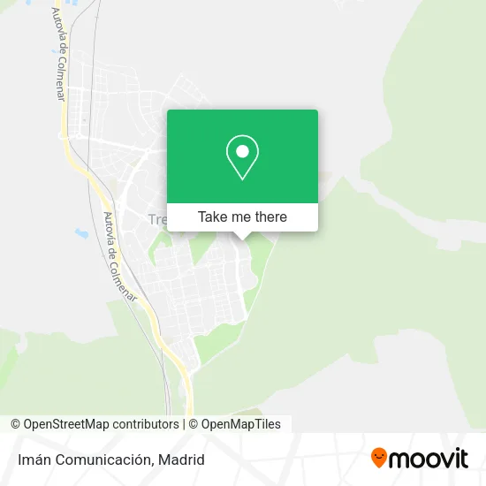 Imán Comunicación map
